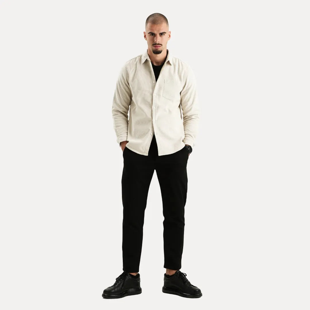 Corduroy Long Sleeve Shirt