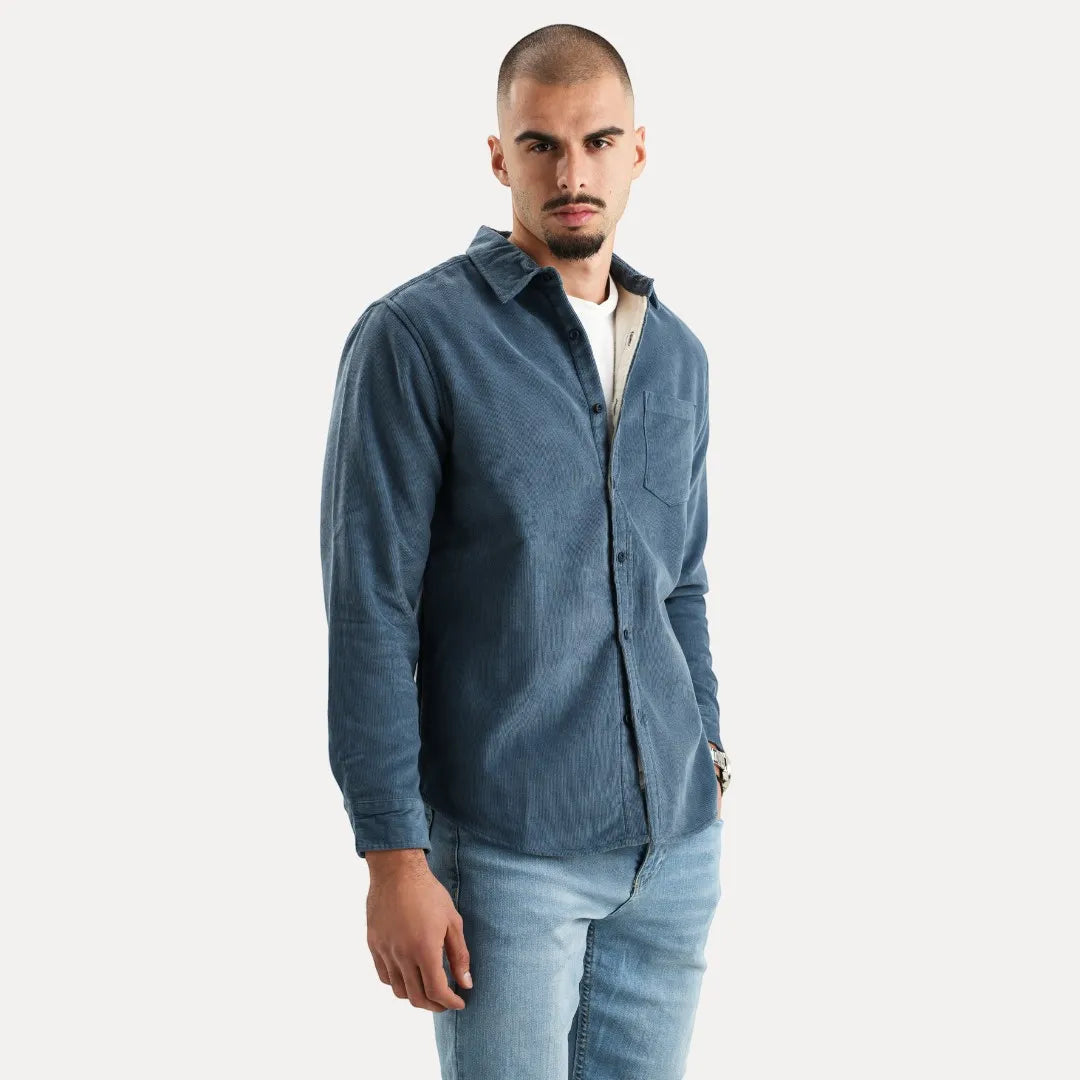 Corduroy Long Sleeve Shirt