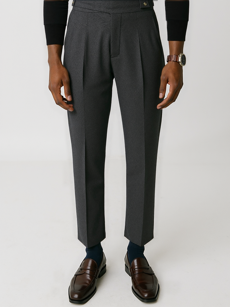 Pantalons plissés pour hommes