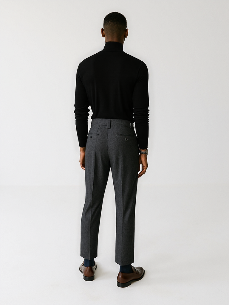 Pantalons plissés pour hommes
