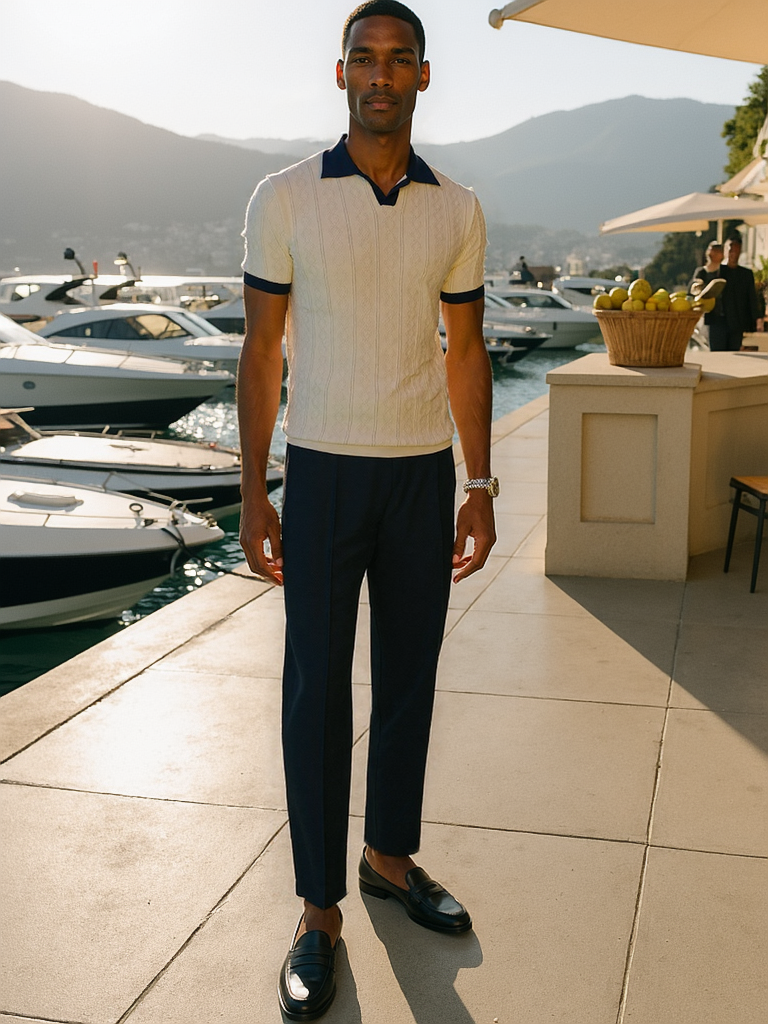 Polo en tricot essentiel
