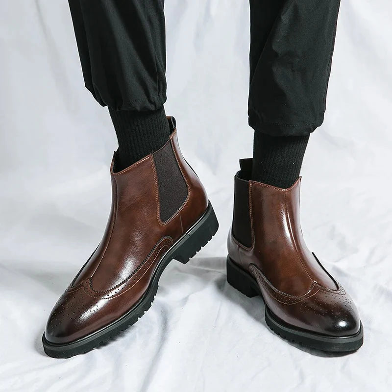 Men’s Slip-On Chelsea Boots