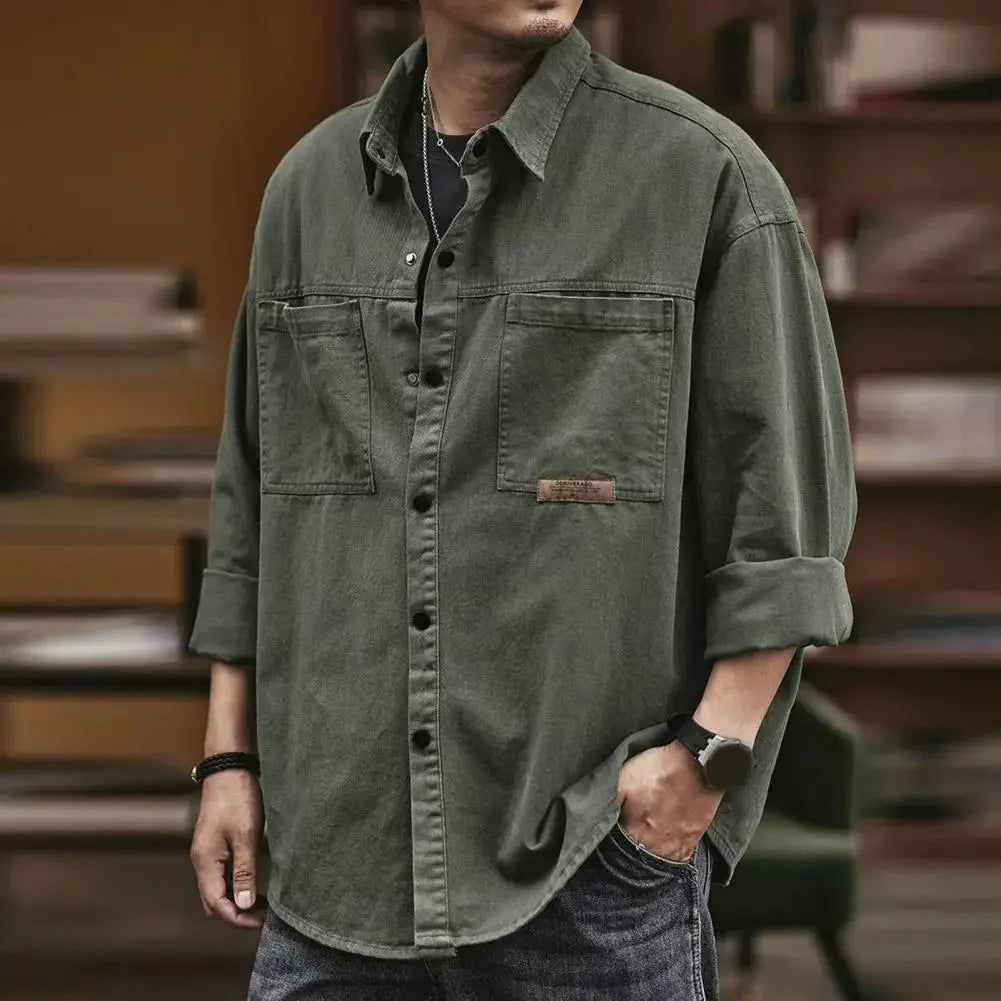 Retro Button-Up Shirt