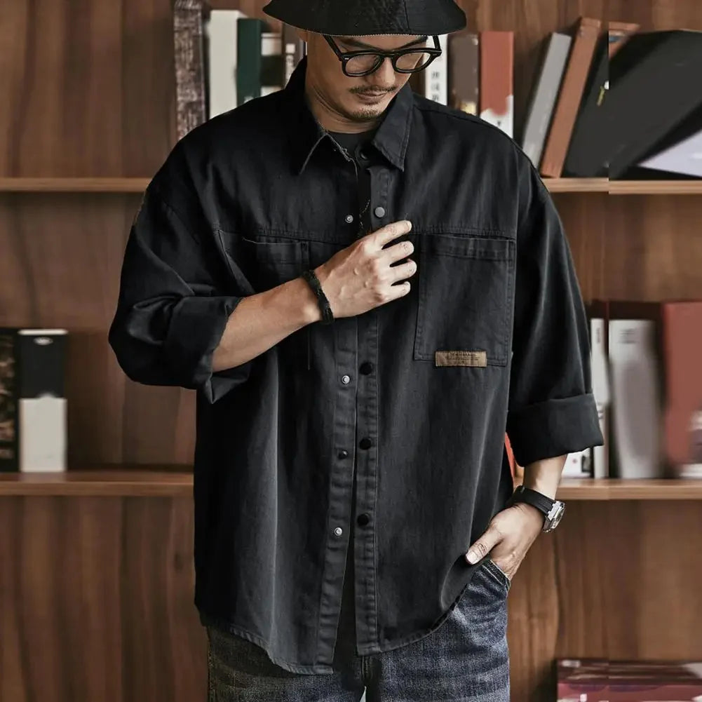 Retro Button-Up Shirt