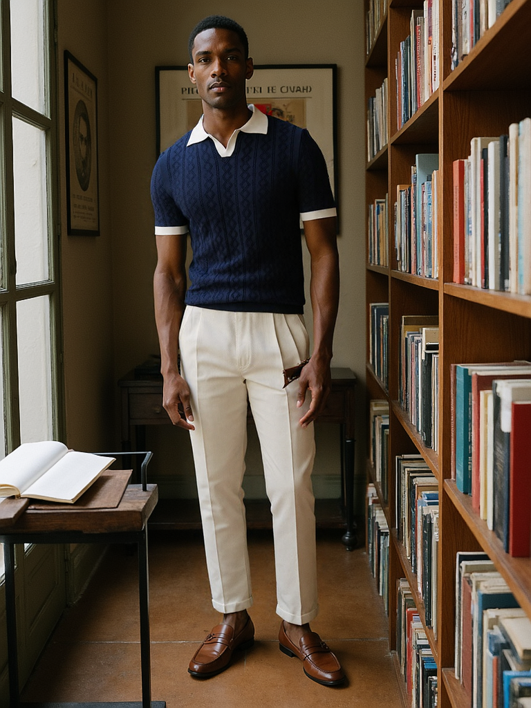 Polo en tricot essentiel