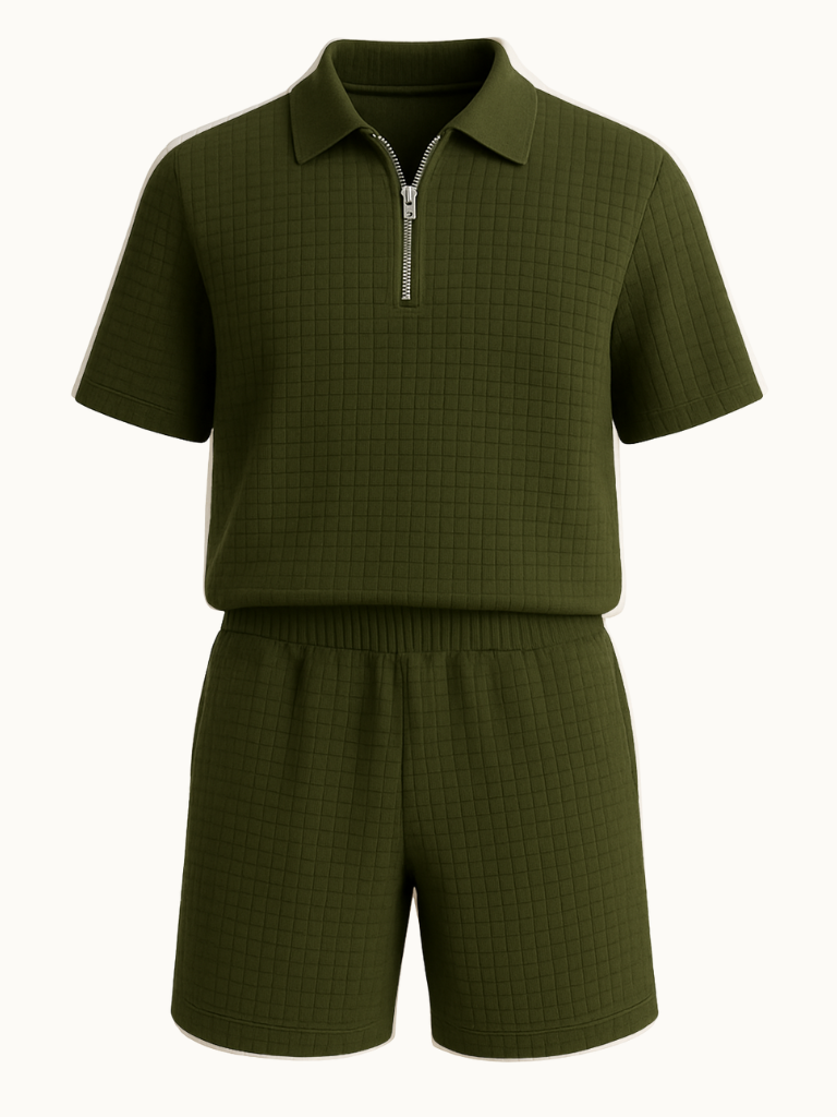 Ensemble chemise et short de vacances