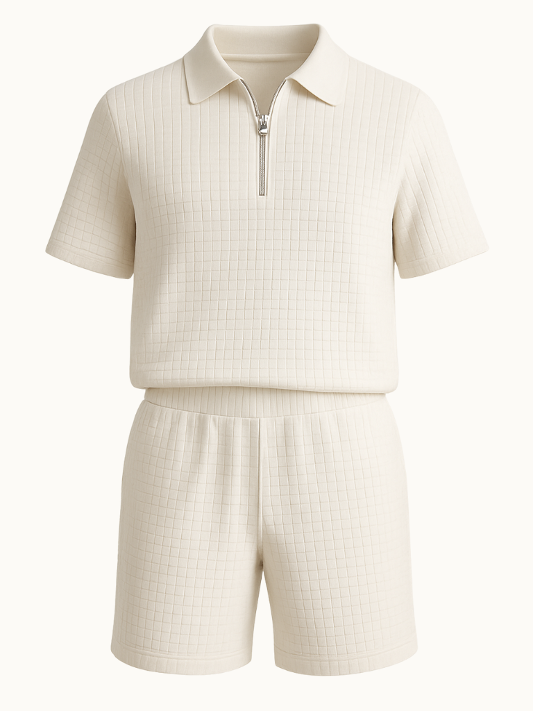 Ensemble chemise et short de vacances