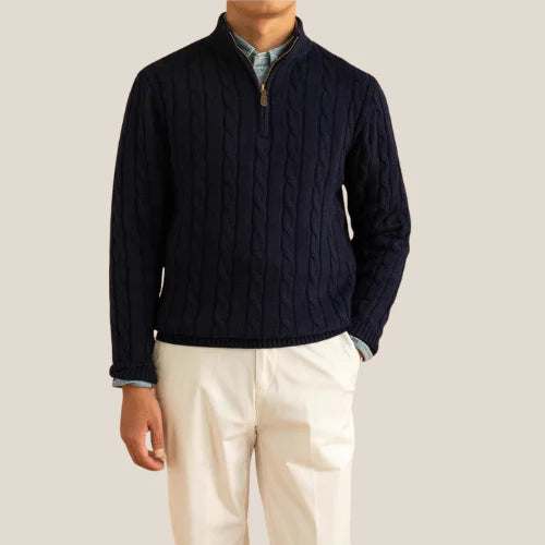 Men's Cable-Knit Sweater