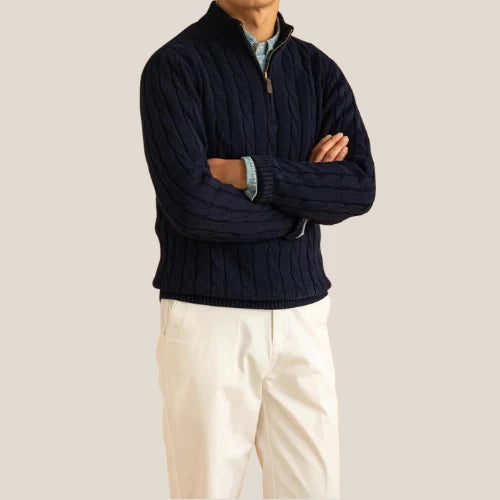 Men's Cable-Knit Sweater