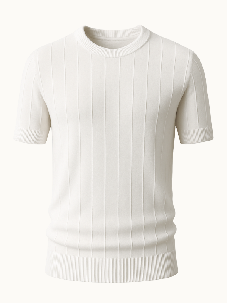 T-shirt élégant à manches courtes