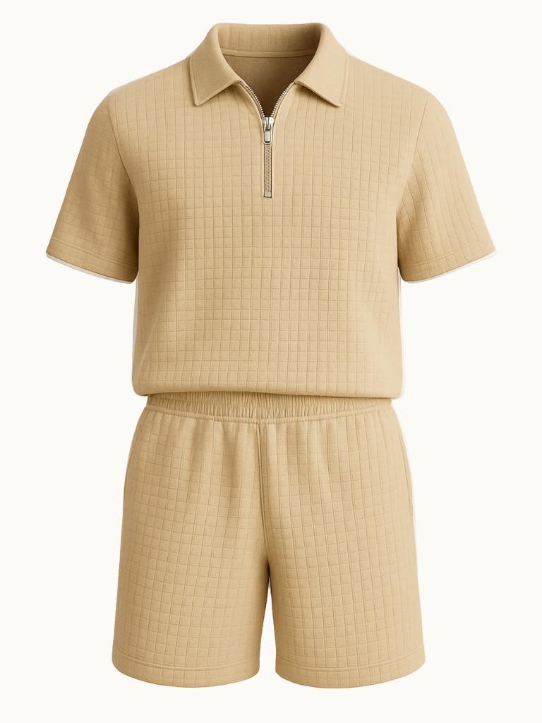 Ensemble chemise et short de vacances