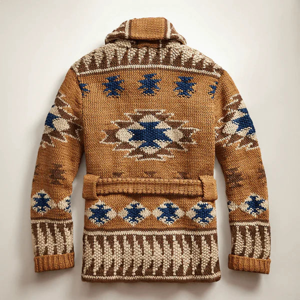 Patterned Cardigan Knit