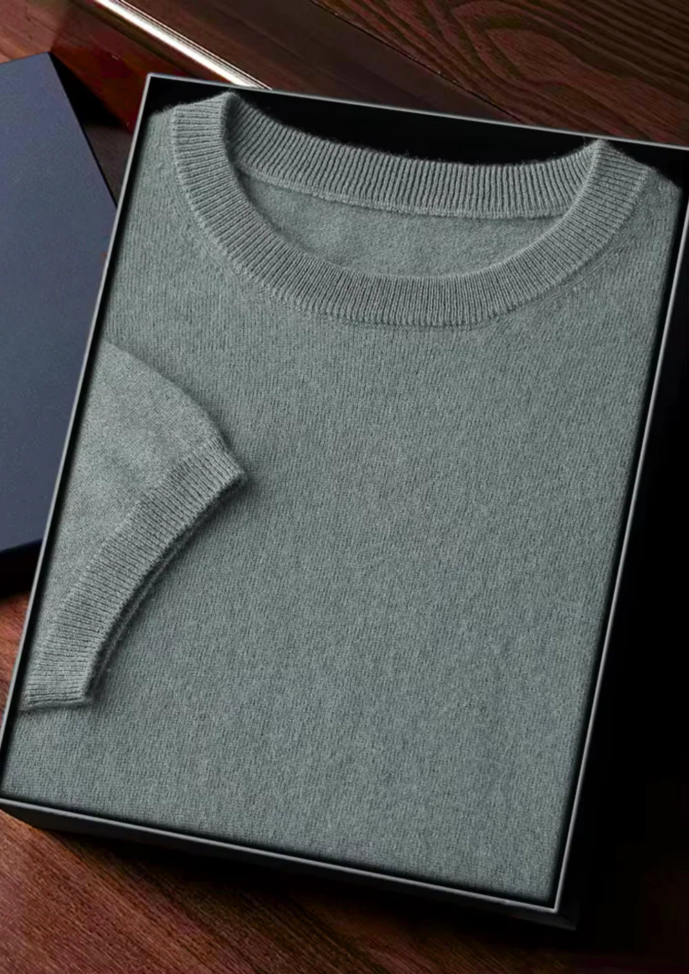 Cashmere Crewneck T-Shirt