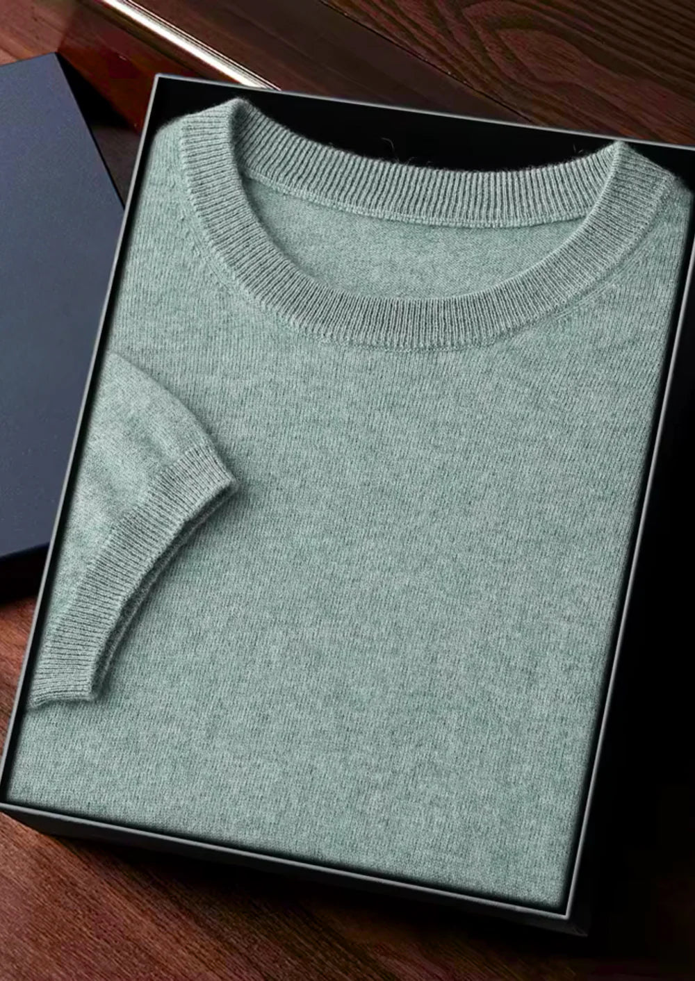 Cashmere Crewneck T-Shirt