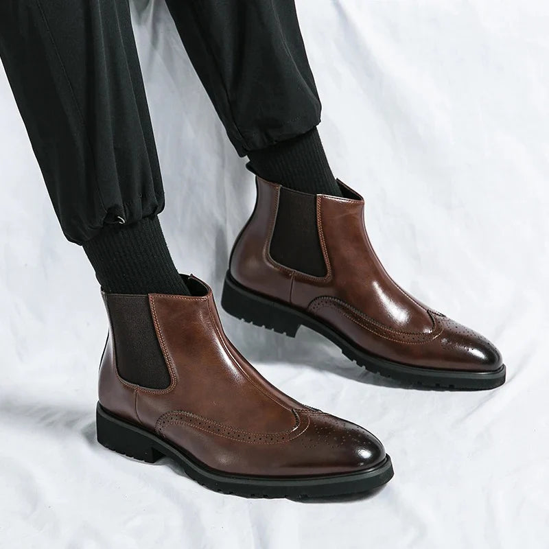 Men’s Slip-On Chelsea Boots