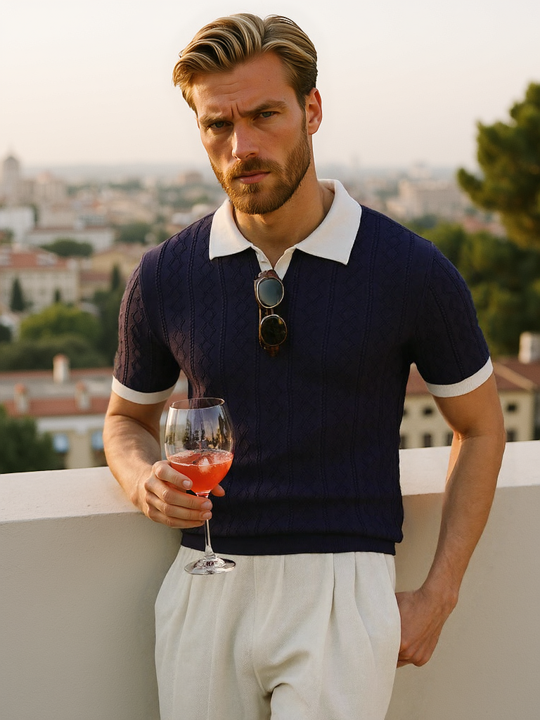Polo en tricot essentiel