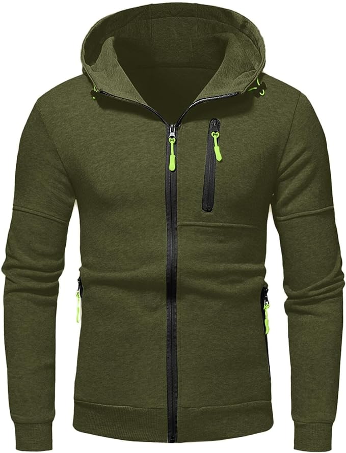 Hooded Zip-Up Jacket