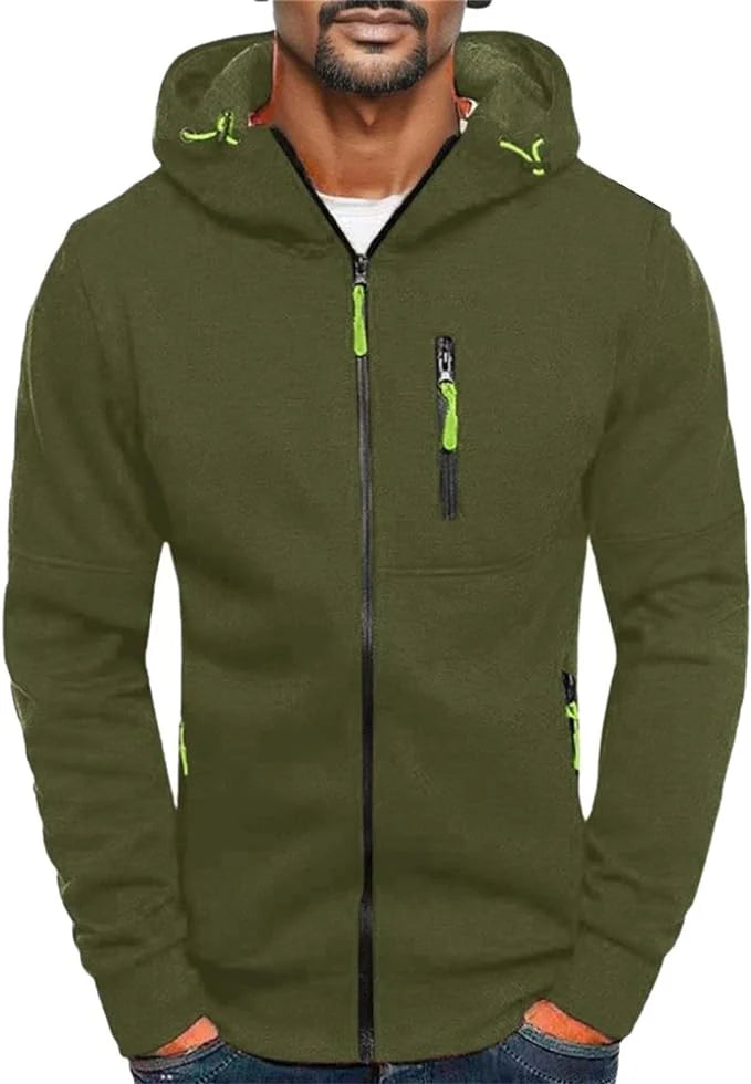 Hooded Zip-Up Jacket