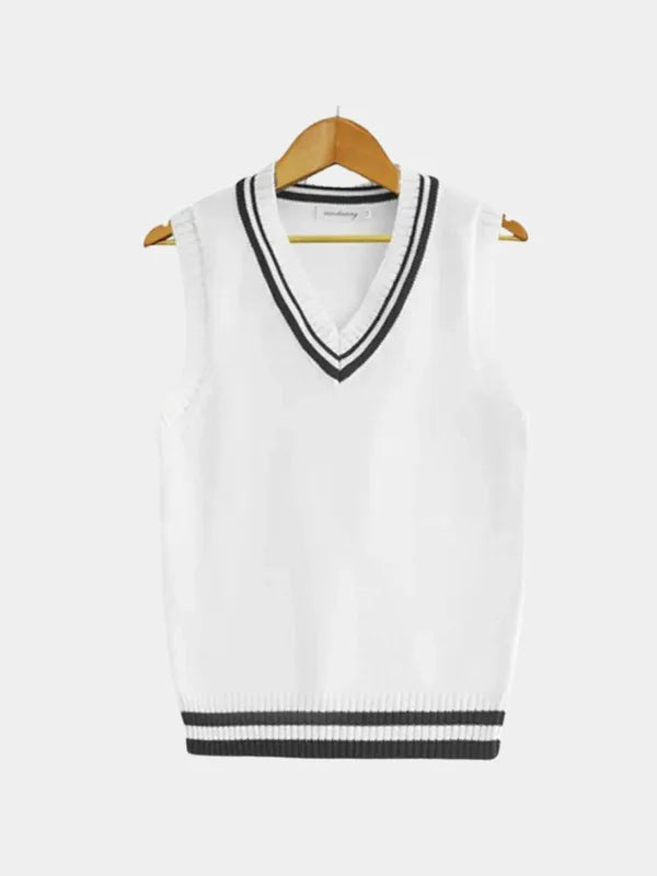Ribbed Knit Vest