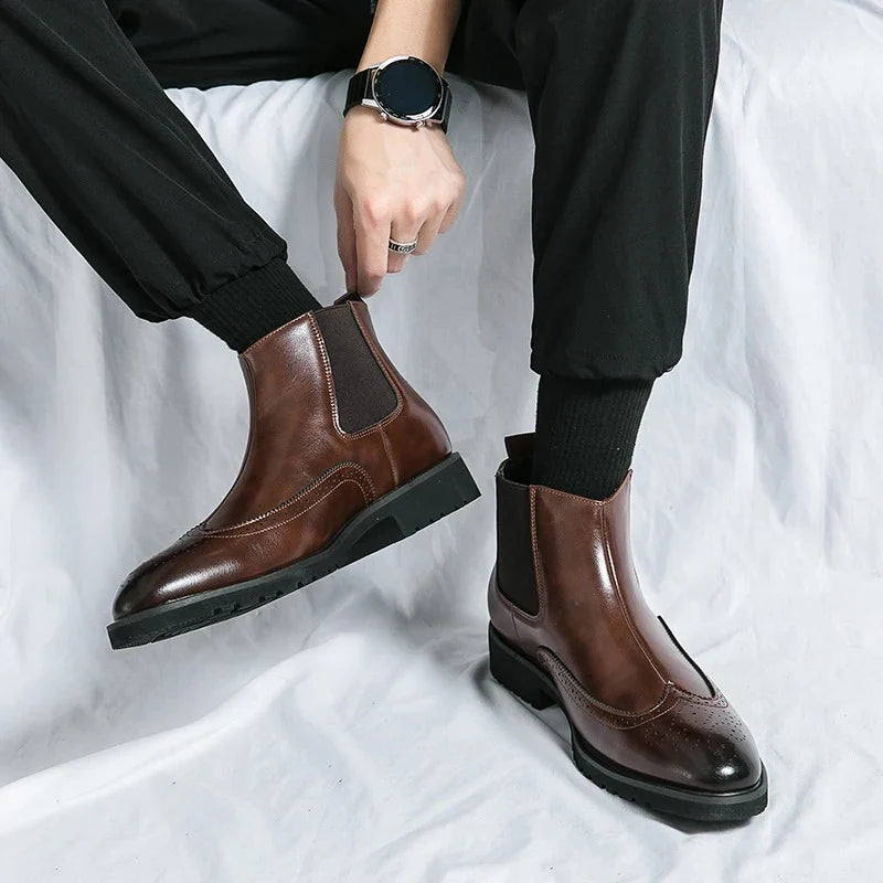 Men’s Slip-On Chelsea Boots