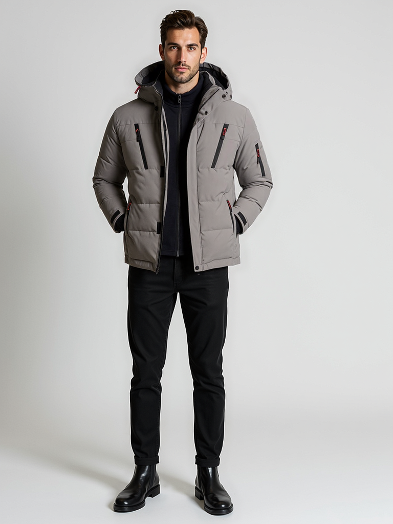 Men’s Hooded Winter Jacket