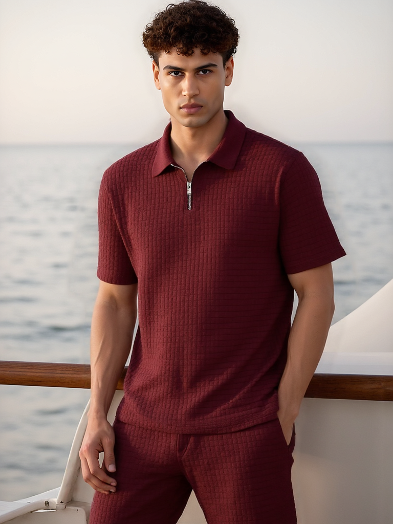 Ensemble chemise et short de vacances