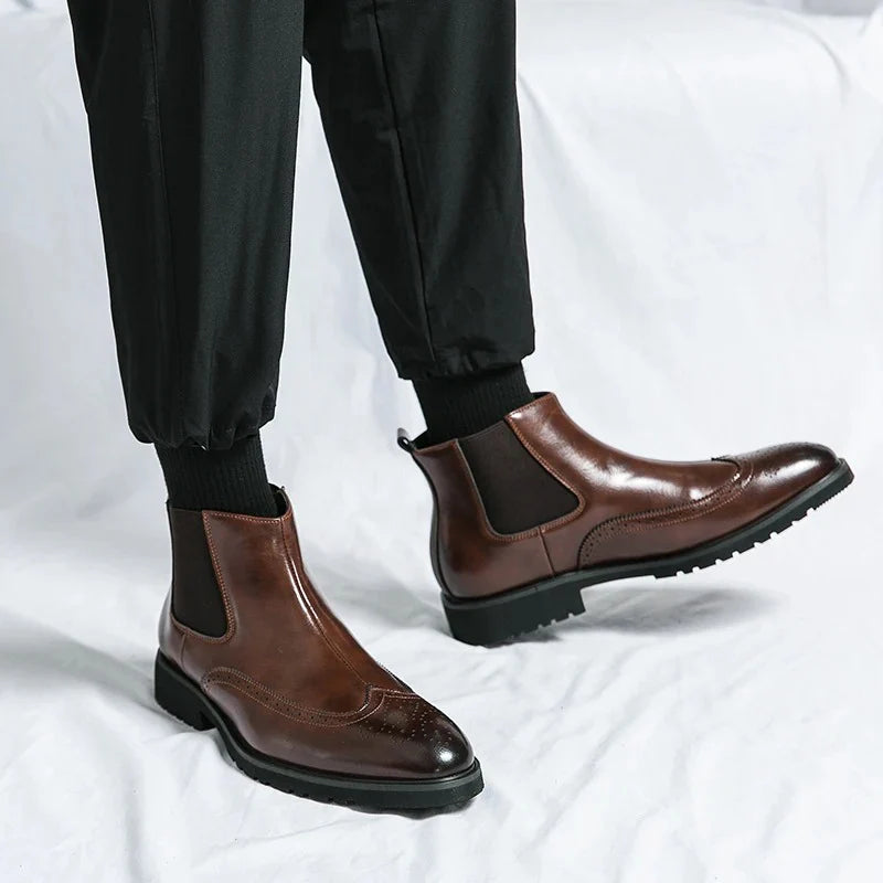 Men’s Slip-On Chelsea Boots