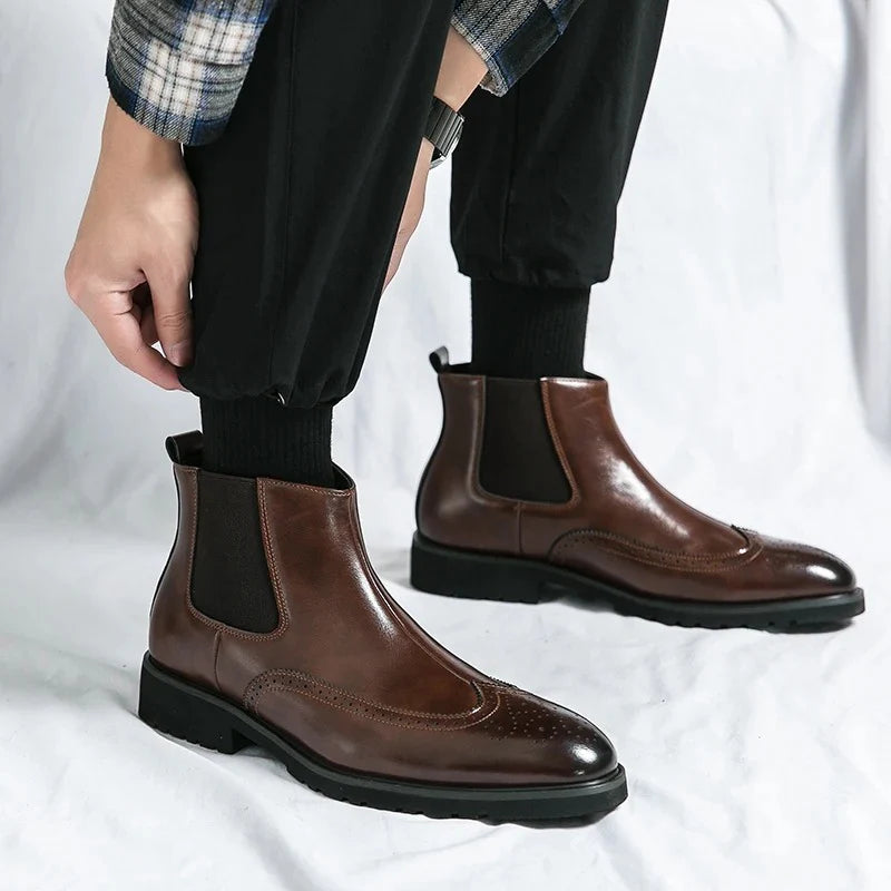 Men’s Slip-On Chelsea Boots