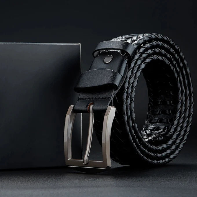 Braided Leather Belt