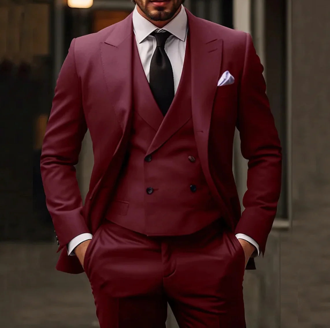Tailored 3-Piece Suit