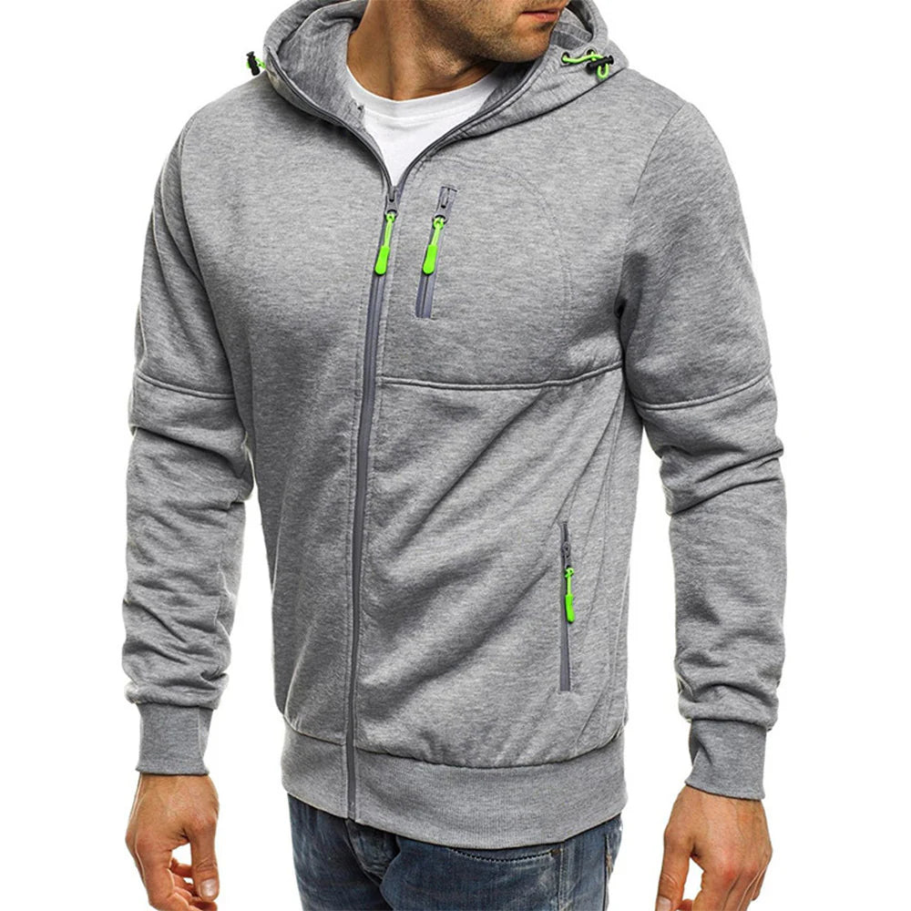 Hooded Zip-Up Jacket