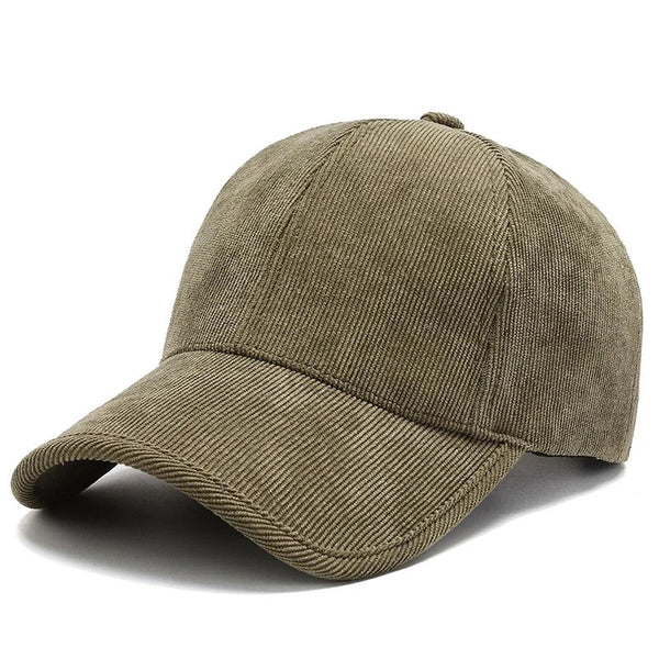 Adjustable Corduroy Hat