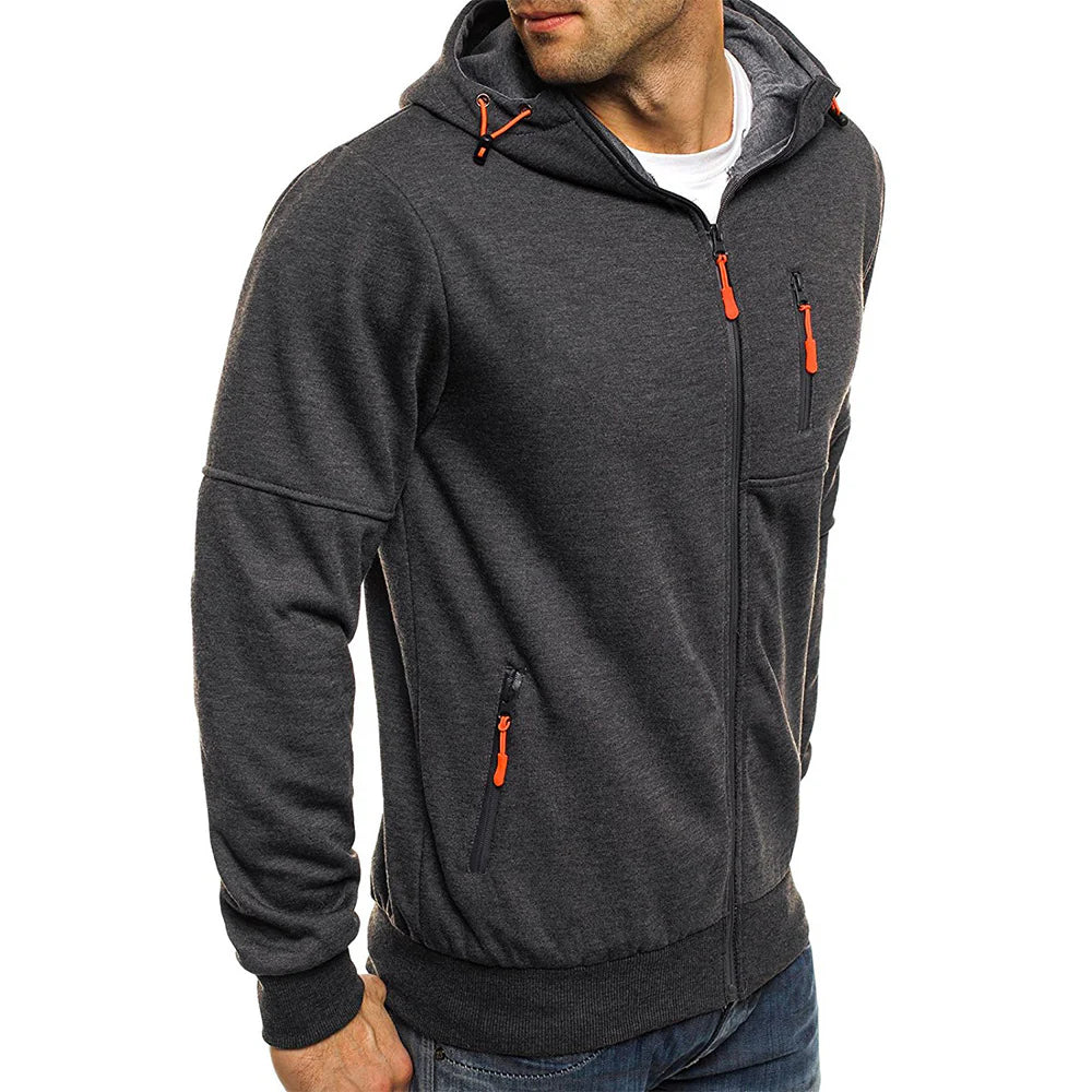 Hooded Zip-Up Jacket