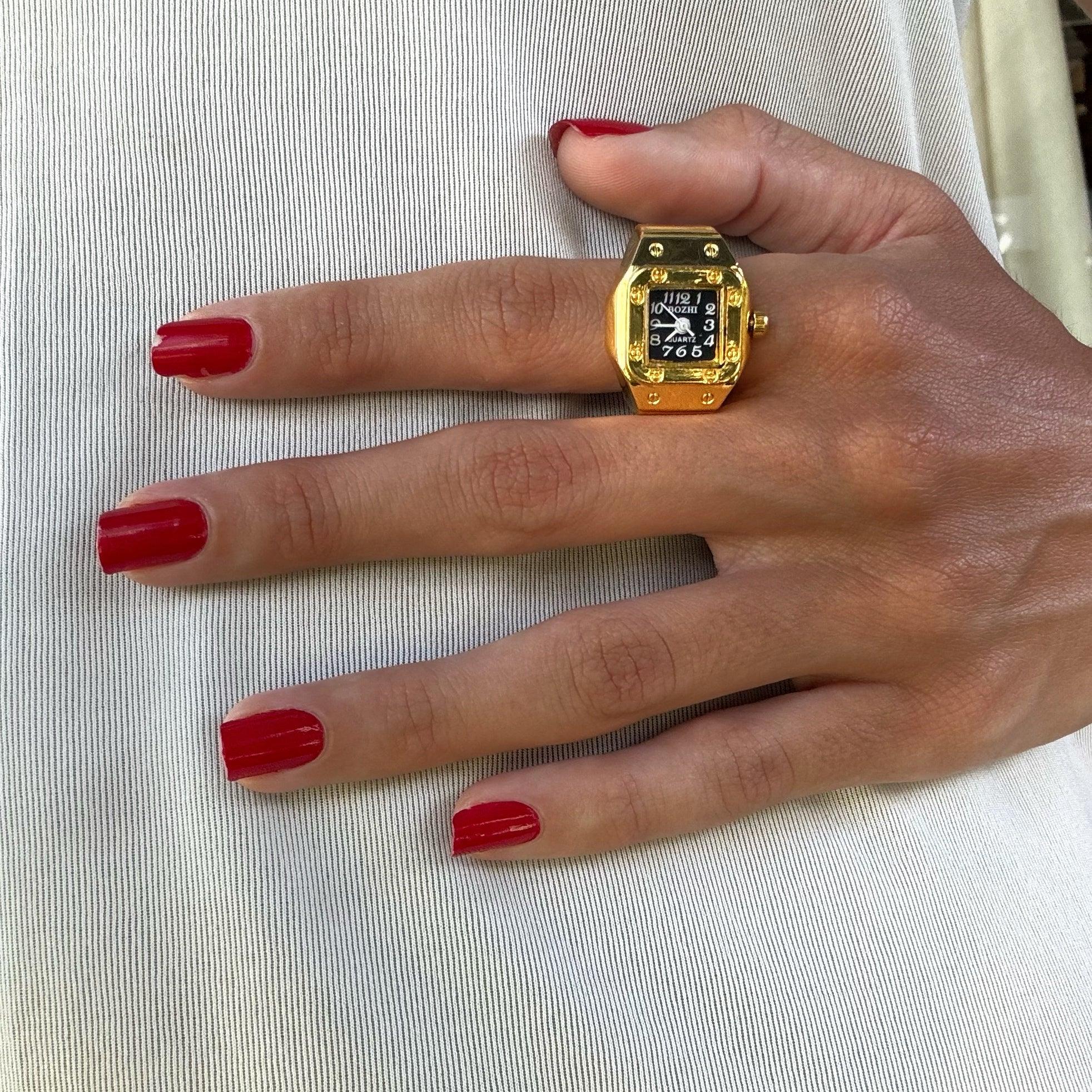 Classic Edge Ring Watch