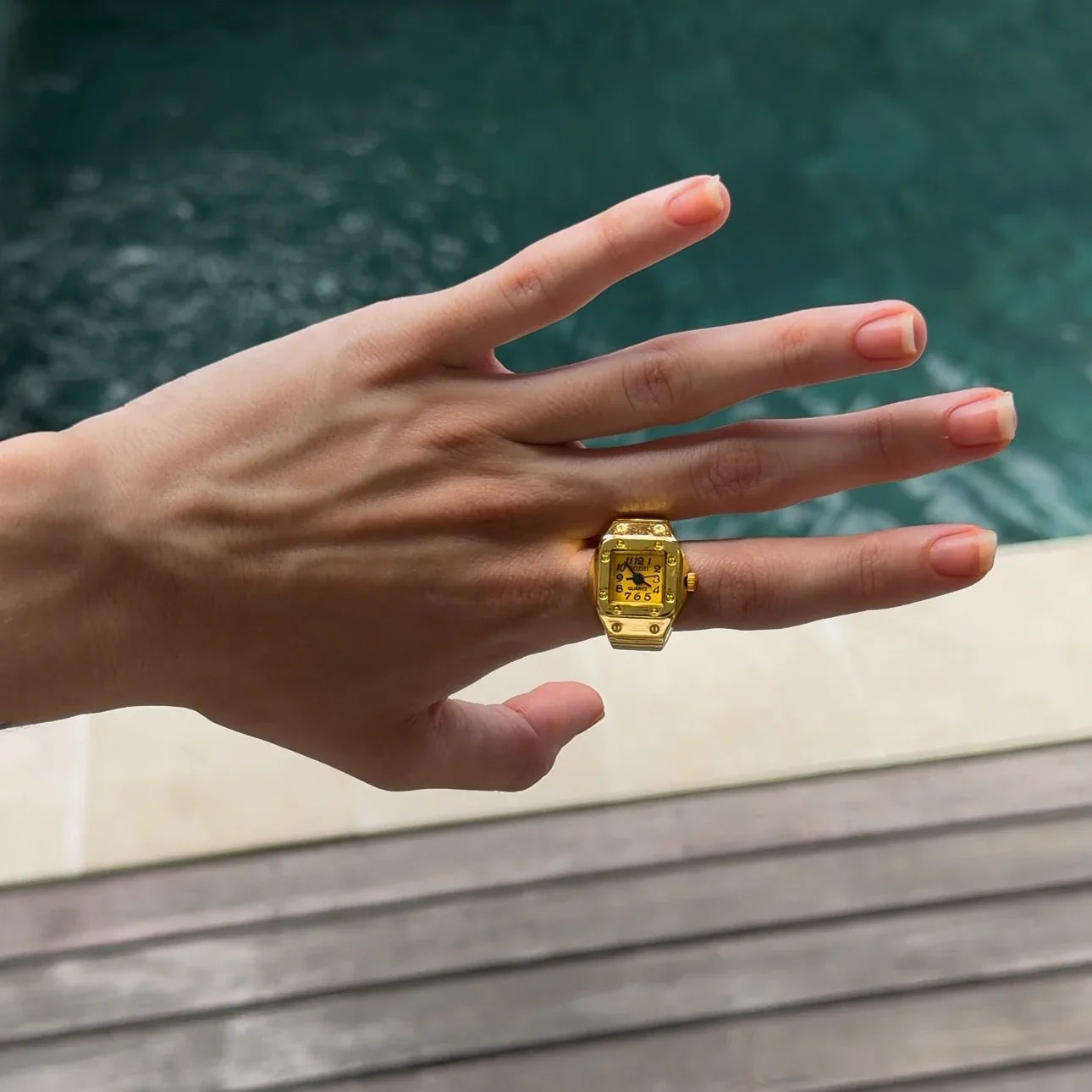 Classic Edge Ring Watch