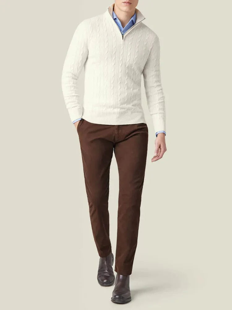 Men's Cable-Knit Sweater