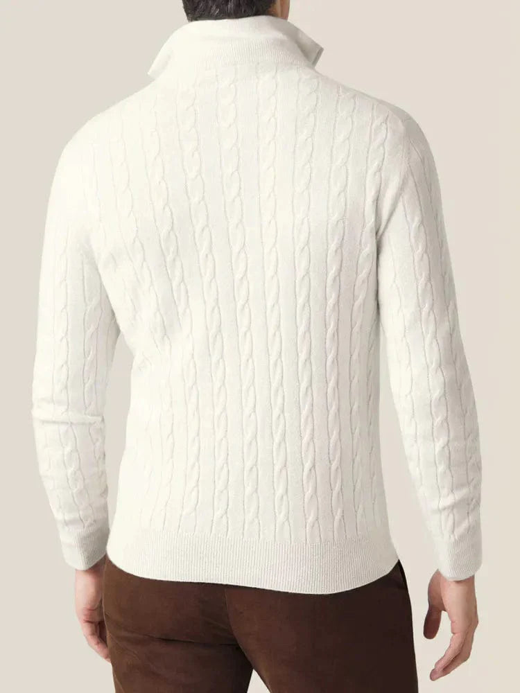 Men's Cable-Knit Sweater
