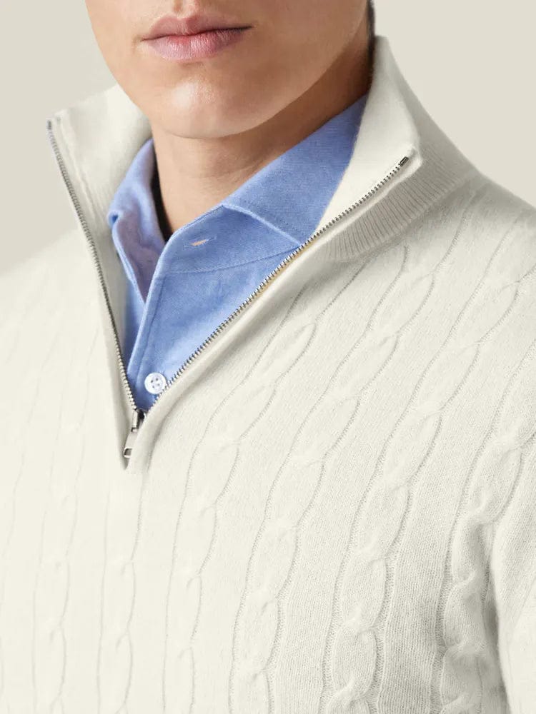 Men's Cable-Knit Sweater