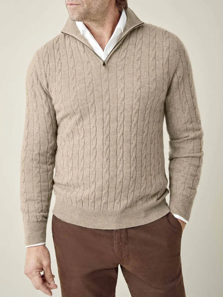 Men's Cable-Knit Sweater
