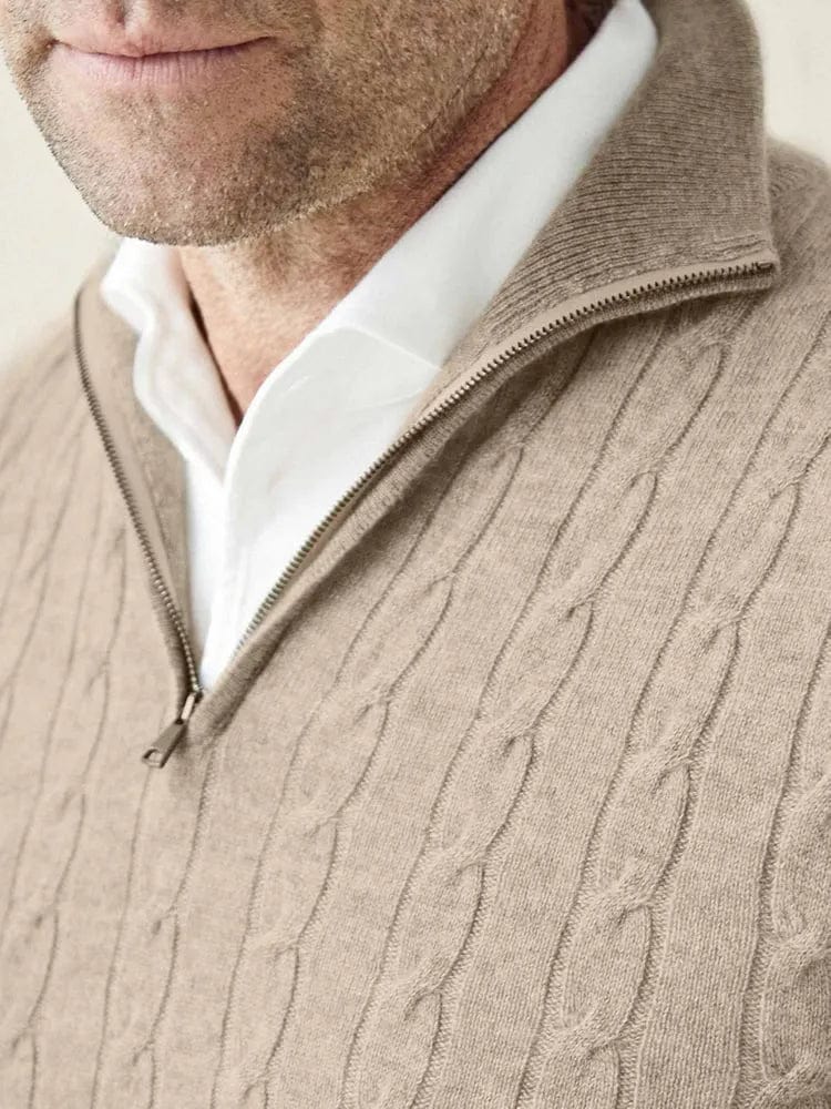 Men's Cable-Knit Sweater