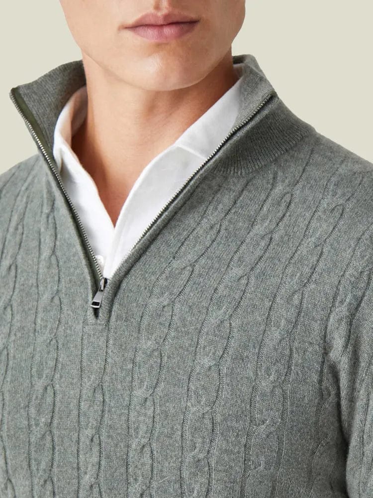 Men's Cable-Knit Sweater