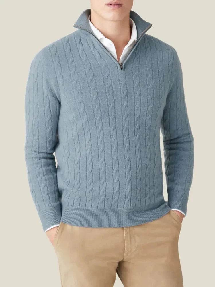 Men's Cable-Knit Sweater