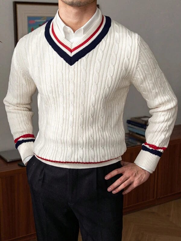Men’s V-Neck Sweater