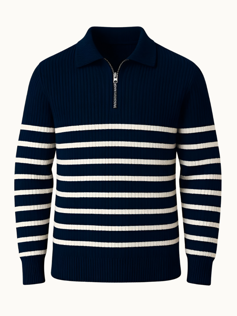 Pull à quart de zip