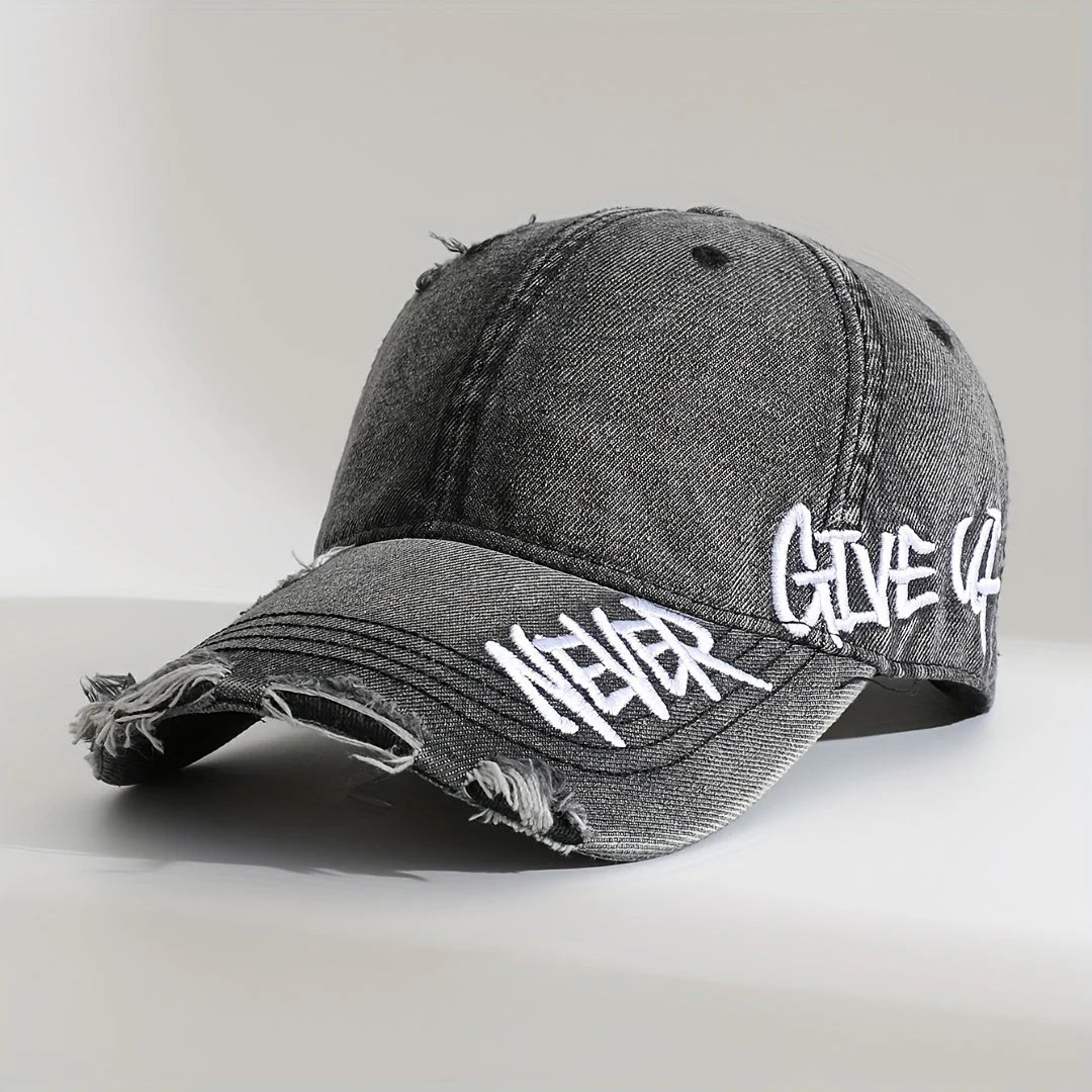 Vintage Washed Denim Cap