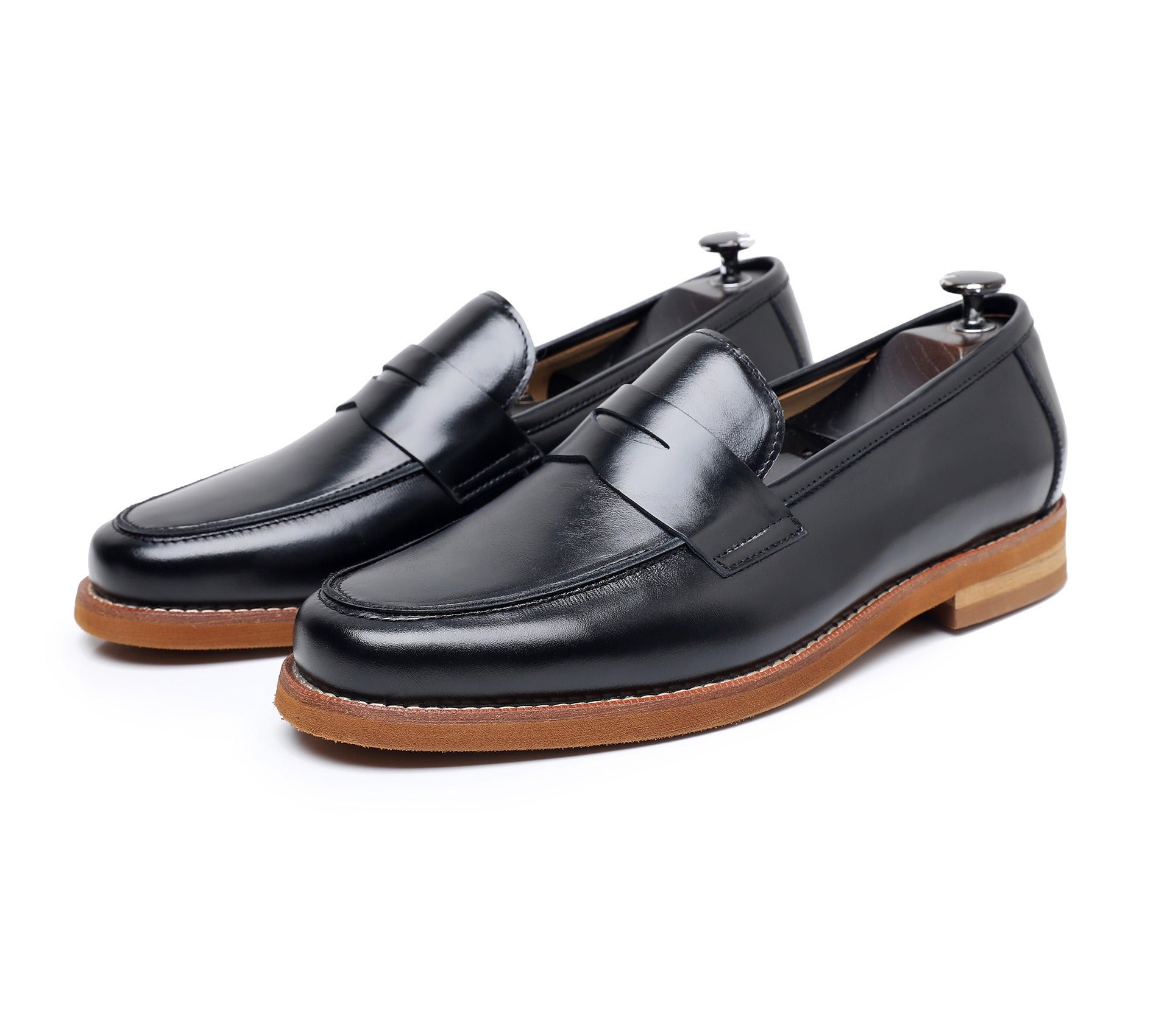 Men’s Leather Penny Loafers