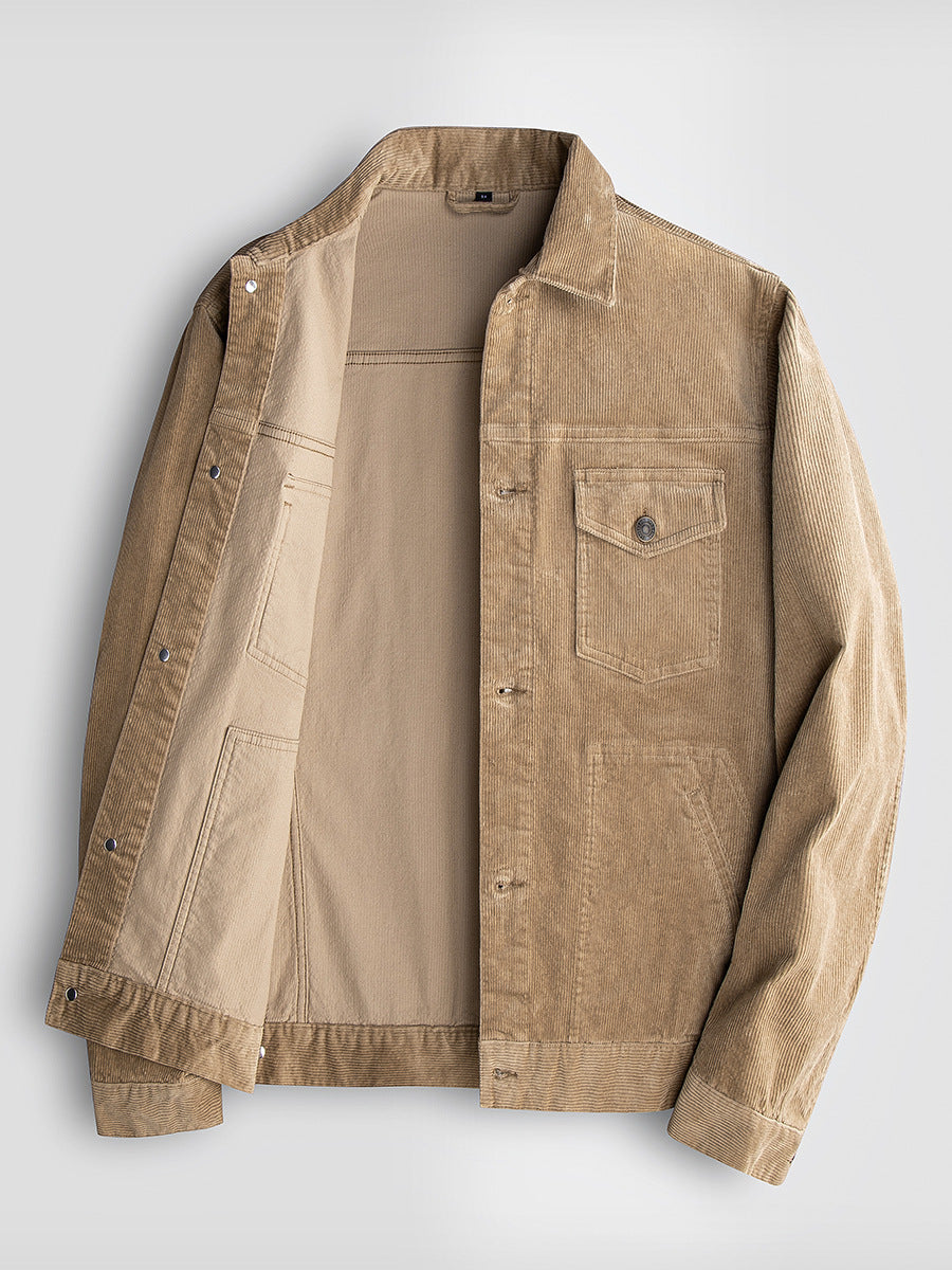 Cotton Button Jacket
