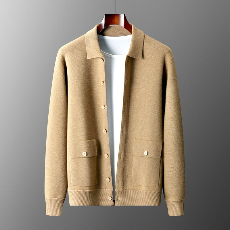 Veste zippée en laine