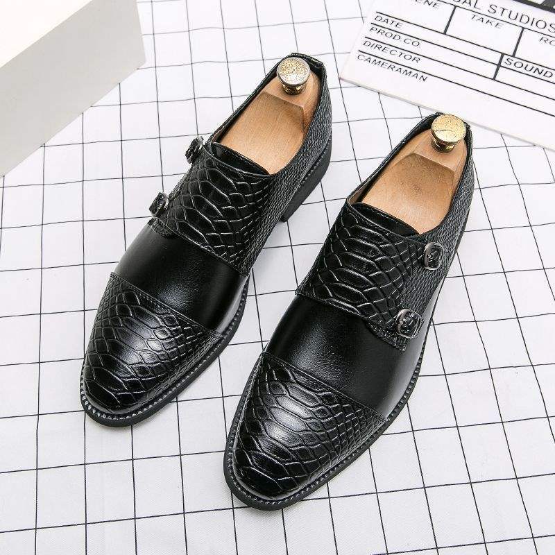 Double Buckle Dress Shoes