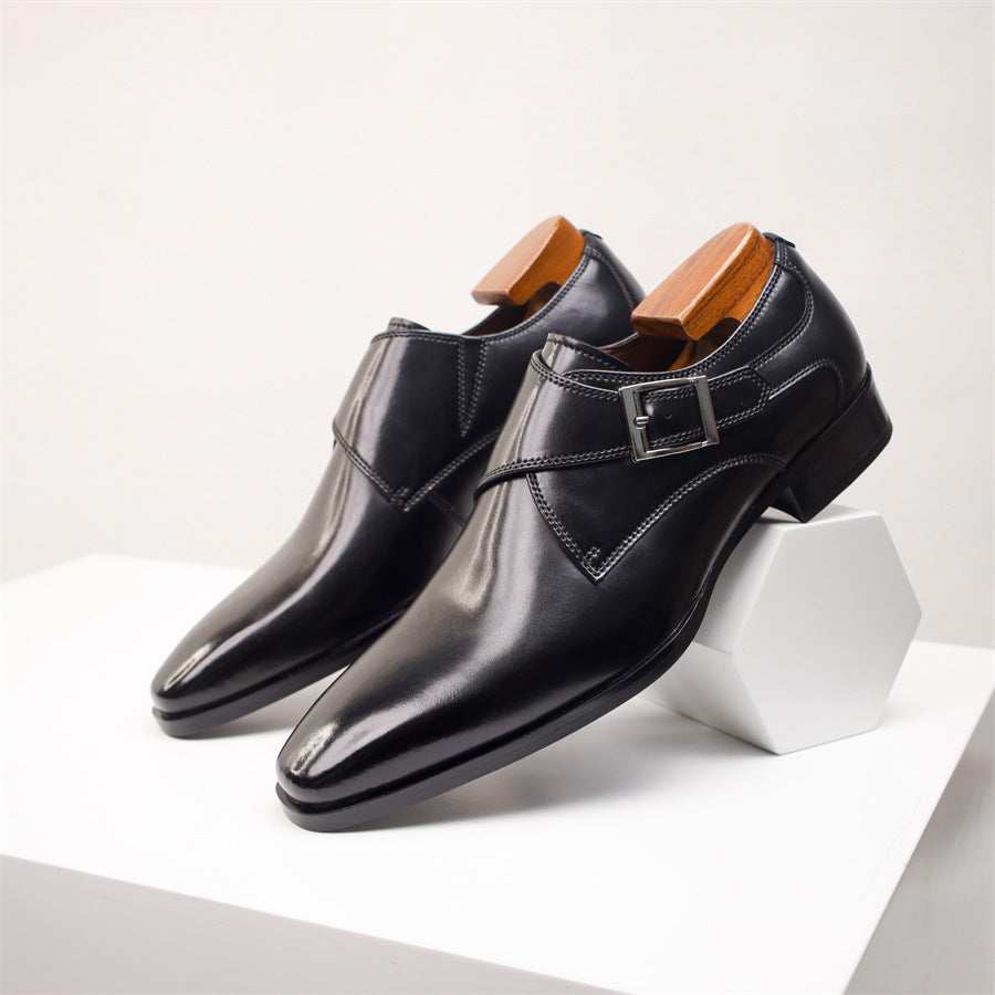 Single Monk Strap Shoes